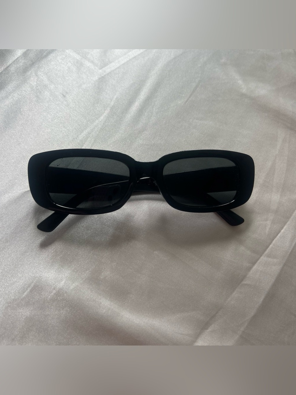 Super Sunglasses Rectangular Black Women's Sunglasses